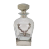 Glass Decanter Pewter Décor(copy)(copy)(copy)