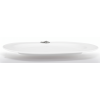 Porcelain Oval Platter w/Pewter_Ginkgo Leaf