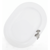 Porcelain Oval Platter w/Pewter_Ginkgo Leaf