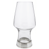 BEER GLASS_CRAFTMHAN TUMBLER w/PEWTER BASE