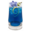 WATER GLASS_ SCIROCCO HI BALL w/PEWTER BASE