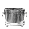 Pewter Ice Bucket or Flower Pot_Leg
