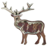 Pewter Deer Medal