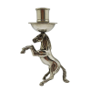 Pewter Candle Stick_Horse