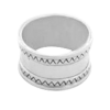 Pewter Napkin Ring_Wavy