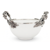 Porcelain Bowl Medium w/ Pewter Olive Branch Handle