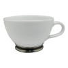 Tea Cup Pewter Décor