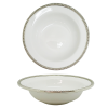 Porcelain Soup/Cereal Bowl 18 cm. w/Pewter Décor_Bead