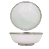 Porcelain Pasta Plate 26 cms. / Pewter Decorate(copy)(copy)(copy)
