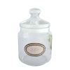 Glass Jar Pewter TEA MEDAL