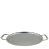 Pewter Oval Serving Tray 47 cms.