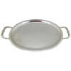 Pewter Oval Serving Tray 47 cms.