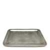 Pewter Rectangle Tray 17 cms.