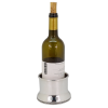 Pewter Wine Bottle Holder w/CORK(copy)