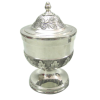 Pewter Sugar Pot w/Lid_Polish Finish