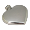 Pewter Heart Hip Flask