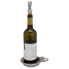 Pewter Wine Bottle Holder w/CORK_Grape