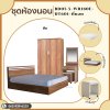 ชุดห้องนอน4ชิ้นสีครีม