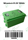 แบตเตอรี่ Wirentech 51.2V 105Ah