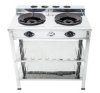 Dyna home เตาแก๊สฟู่ ห้ว KB-5 แบบตั้งพื้นโครงสแตนเลส