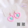 แม่พิมพ์ซิลิโคน Ear 03 ต่างหู หัวใจขอบหยัก