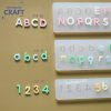 แม่พิมพ์ตัวอักษร AM10-12 Mold / Height 0.7-1 cm