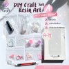 ชุดพวงกุญแจเรซิ่นเชคเกอร์ Diy Craft Set A / Resin Art
