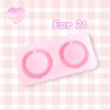 แม่พิมพ์ซิลิโคน Ear 21 ต่างหู วงกลม Fluffy