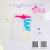 แม่พิมพ์ซิลิโคน S48 Free Shape Mold