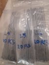 รับสั่งทำตามเเบบ เข็มกระทุ้งตรง เข็มกระทุ้งเเบบตรง Straight Ejector Pin SKD61 SKH51