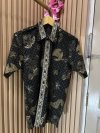 ALTHREE Clothing - KEMEJA Batik Pria Lengan Pendek Motif WIRASAT