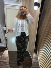 ALTHREE Clothing - AMIRA Dress Set Batik Katun Stretch Cardigan Brokat Casual