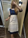 ALTHREE Clothing - GABE Dress Motif Passamot Katun Stretch Wanita Nyaman Casual