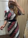 ALTHREE Clothing -  TIAR Dress Batik Katun Stretch Wanita Formal Pendek Casual