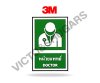 ป้ายเตือนเซฟตี้ รหัส SA-060 สติ๊กเกอร์ 3M