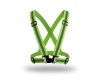เสื้อกั๊กสะท้อนแสงสีเขียว แบบสายรัดปรับได้ รุ่น CG-011