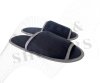 รองเท้าสลิปเปอร์ผ้าร่ม 210D (Polyester Fabric Slipper 210D) - สีกรมท่า