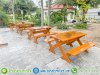โต๊ะสนามขาไขว้ โต๊ะโรงอาหาร โต๊ะสนามขาไขว้ โต๊ะโรงอาหาร