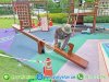 ม้ากระดกไม้ Wood Seesaw