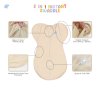 Elephas 2 in 1 Instant Swaddle