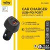 Car Charger 38W USB+PD Fast Charge