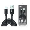 สายชาร์จ WHY USB-A to USB-C Alpha 2 เมตร Black (UC-1262C)
