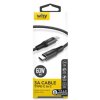WHY สายชาร์จ รุ่น 3A ZETA 60W แบบ C TO C รหัส UC-1341C