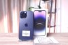 iPhone 14 ProMax 128GB สี Deep Purple เครื่องสวย ราคาเพียง 17,500.- มีประกันร้าน 60 วัน