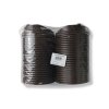 CPW ฝายกดื่ม Pull Back ปิดแก้ว DW 8 oz. น้ำตาลเข้ม (50ชิ้น/แถว)