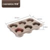 CHEFMADE WK9051 ถาดมัฟฟิน 6 หลุมทรงถ้วย (Bowl Maker) ขนาด 30.3 x 19.7 x 50 ซม.