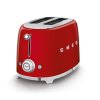 SMEG (TSF01RDEU) เครื่องปิ้งขนมปัง 2 ชิ้น สีแดง
