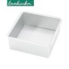 LoveHarbor LH0243 พิมพ์เค้กสี่เหลี่ยมถอดก้นได้ ขนาด 5 นิ้ว (Square Aluminium Mould)