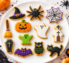 พิมพ์กดคุกกี้สเตนเลส ลาย Halloween (ชุด 12 ชิ้น)