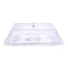 ถาดพลาสติกพร้อมฝาปิด รุ่น HS-C033 (ขนาดใหญ่ 54x28x18 ซม.)